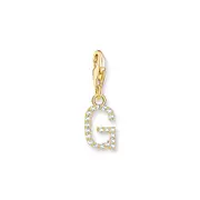 Buy Charm Pendant letter G gold plated by Thomas Sabo online - THOMAS SABO Australia