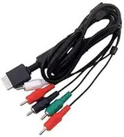 OSTENT Component AV Audio Video HDTV Cable Cord for Sony PS2 PS3