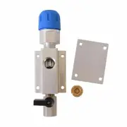 Rapid Air FastPipe Single Port 1" Wall Outlet Kit 1/2" NPT Compressed Air Pip...