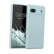 Case Compatible with Google Case - TPU Silicone Phone Cover Pixel 6a Cool Mint