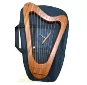 Triangle Lyre Harp Rosewood 10 Metal Strings Lyre Harp Handmade Lyre Harp
