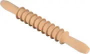 G Beech Wood 14Mm Pappardelle Pasta Cutter Noodle Lattice Roller Docker Dough Cu
