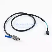 SFF-8644 to SFF-8643 Mini SAS External to Internal HD Server Adapter Cable 1M