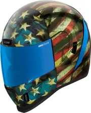 Icon Airform Old Glory Helmet, red-blue, Size 2XL for Men Red Blue