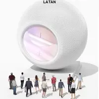 在飛比找蝦皮購物優惠-LATAN-蘋果 HomePod 透明 軟膜 智能音響配件 