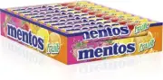 MENTOS CHEWY DRAGEES FRUIT 20 x 38g = 280pcs