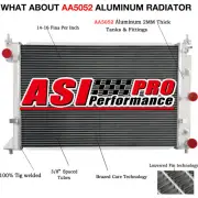 3-Row Aluminum Radiator For Ford BA BF Falcon Fairmont XR8 XR6 Turbo V8 4.0/5.4L (for: Ford)