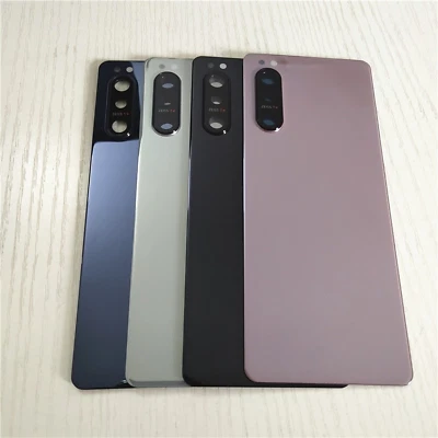 Battery Cover Rear Door Back Housing +Camera Glass Lens For Sony Xperia 5 II New