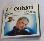 COKIN CREATIVE FILTER A SERIES SYSTEM A077 Center Spot Wide Angle Blue Filter