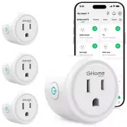 Plug,Wifi Smart Plugs Compatible with Alexa and Google Home,Smart Wifi Outlet wi