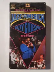 SEALED DICK REED JAZZ IN AMERICA STARRING DIZZY GILLESPIE BETA BETAMAX TAPE