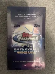 2021 Topps Finest Basketball Hobby Box Online Exclusive FACTORY SEALED