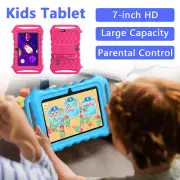 For Kids Bundle Case Android9.0 Dual Cameras 32GB Quad Core Tablet PC 7inch WiFi