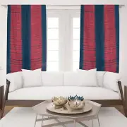 2 Panel Window Curtains for Living Room Light Filtering Privacy Tie Dye Drapes