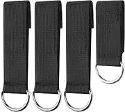 [Homakover] Heavy Duty Tool Belt Loop, 4pcs Suspender Loop, Suspender Attachment, Tool Belt Strap Connectors, Tool Belt Accessories, Suspender Loop Hook Attachment