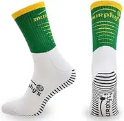[Murphy's Naturals] Unisex Murphy's Pro Mid Gaa Grip Socks Adult Men's Sport Socks (pack of 1)