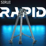 SIRUI SVS75 Rapid One-Step Adjustment Camera DSLR Video Tripod SVH15 Fluid Head