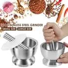Stainless Steel Mortar and Pestle Set Efficient Spice Crusher with toPMe