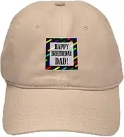 [CafePress] Happy Birthday for Dad Cap Adjustable Baseball Cap