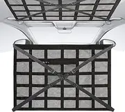 Car Ceiling Net Storage Bag | Roof Organizer Cargo Net - Space Saving Large Capacity Car Camping Roof Luggage Net for Car, RV, SUV