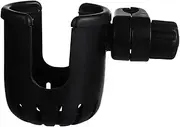 WOONEKY Rotatable Cup Holder for Strollers and Bicycles Bottle Rack for Milk and Water Durable Design Fits Bottles Secure and Convenient Drink