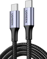 UGREEN 100W USB C to USB C Cable 3M USBC to USBC PD Fast Charging Type C Charger Cable for iPhone 16 Pro Max, MacBook Pro, iPad Pro, Dell XPS, Chromebook, Pixel, Galaxy S25 S24, Switch, Black