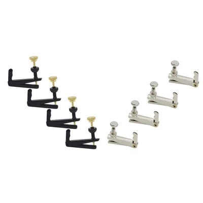 4 Pieces Violin Fine Tuners Adjusters Fiddle Parts 1/4-1/2