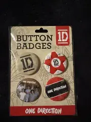One Direction Button Badges