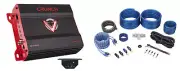 Crunch DR-2125.1D 2125 Watt Car Audio Mono Amplifier 2 Ohm Class D+Amp Kit
