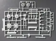 Dragon 1/35 Scale T-34/76 Mod 1943 - Parts Tree F from Kit No. 6621