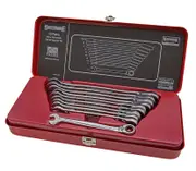 Sidchrome SCMT22202N - Gear Wrench Set - 10 Piece Metric