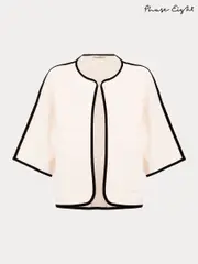 Phase Eight White Luna Boxy Jacket (H86310) | $219