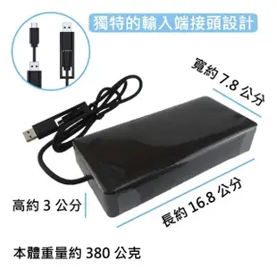 【DELL 戴爾】D6000(USB3.0 Type-C 11合一 多功能轉接器 HUB 通用擴充基座)