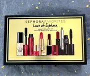 Sephora Favorites Luxury Beauty Kit-3 lipsticks+2 mascaras+1 primer+1 eyeliner
