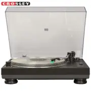 Crosley C100BT-BK 2-Speed Bluetooth Turntable Record Player - Black