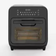 Magic Chef 3-in-1 Air Fryer Oven w/ Steam 15.9 qt. Adjustable Thermostat Black