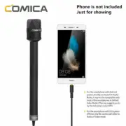 COMICA HRM-S Reporter Interview Live Handheld Microphone for Smartphone Android
