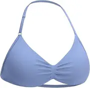 [VOYJOY] Impact Strappy Bra Sports Bras for Women Basic Backless Crop Workout Yoga Bra Tank Top