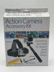 Sunpak PlatinumPlus Action Camera Accessory Kit - READ DESCRIPTION