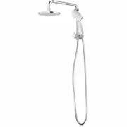 Methven Krome 120 3 Function Short Twin Shower System WELS 3 Star 9L/min