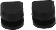 iplusmile Turntable Sound Isolation Pad 2 Pcs Anti Shock Pad Silicone Record Player Cover Cushion for Record Stability