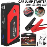 12V Portable Car Jump Starter Pack Battery Power Bank Charger Booster Jumper