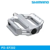 在飛比找PChome24h購物優惠-SHIMANO PD-EF202 平面踏板 / 銀色