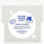 Mini Jet Wine Purifier Filter Pads 1-Count (Pack of 3), #1 Coarse Wine Filters f