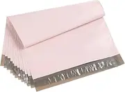 uxcell 15x12 Inch Poly Mailers, 100 Pcs Shipping Bags for Clothing with Self-Adhesive Seal Mailing Bags for Business Shipping Waterproof Envelopes Packing, Matte Pink