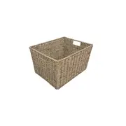 Scandia Ironwood Log Basket Rectangle Small