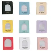 Waterproof PVC Mini Card Album 3Inch Photocard Holders for Travel and Home Use