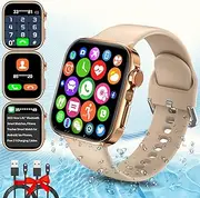 Smart Watch for Android and iOS Phones Women Men, 2024 1.81'' Bluetooth Smartwatch Full Touch Screen Answer/Make Call/Text Waterproof Smart Watches, Fitness Tracker Smart Watches for Outdoor Sports