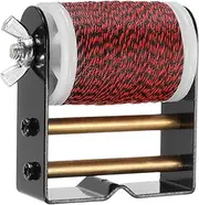 uxcell Archery Bow String Serving Thread Jig 131 Yard/120M, 0.02" / 0.4mm Dia Bowstring Thread for Tying Peep Sight Nock Compound Recurve Bow, Red/Black