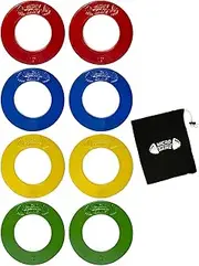 Micro Gainz Calibrated Fractional Weight Plates Set, 8 Piece Olympic Weight Plates Set with Bag, Designed for Olympic Barbells for Strength Training and Micro Loading, Made in USA